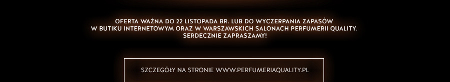 Przyjmij wspaniay prezent od Perfumerii Quality