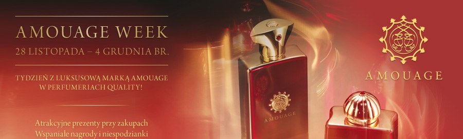 AMOUAGE WEEK | Tydzie z luksusow mark Amouage w Perfumeriach Quality! 